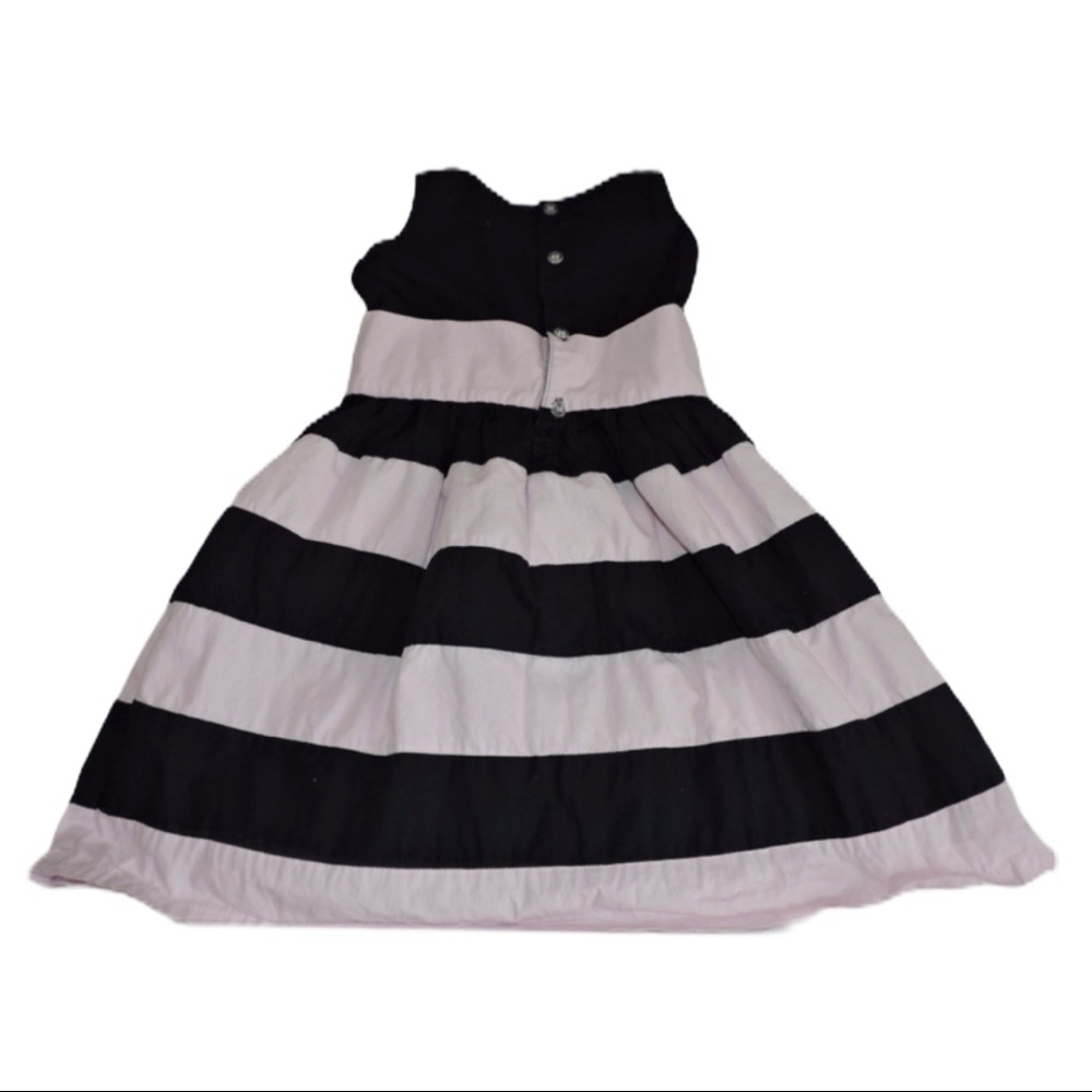 Vrasalon Pink Navy Blue Dress 6 - Picture 2 of 5
